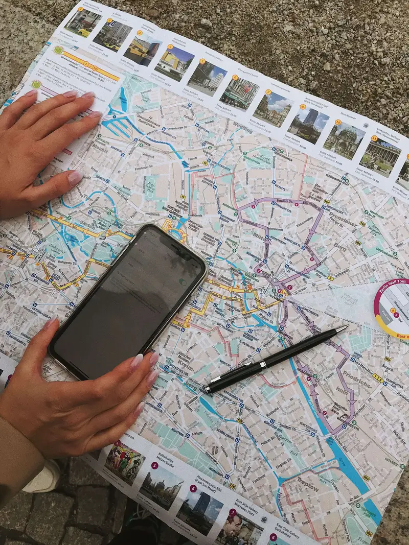 Recherche d’une entreprise locale sur une carte